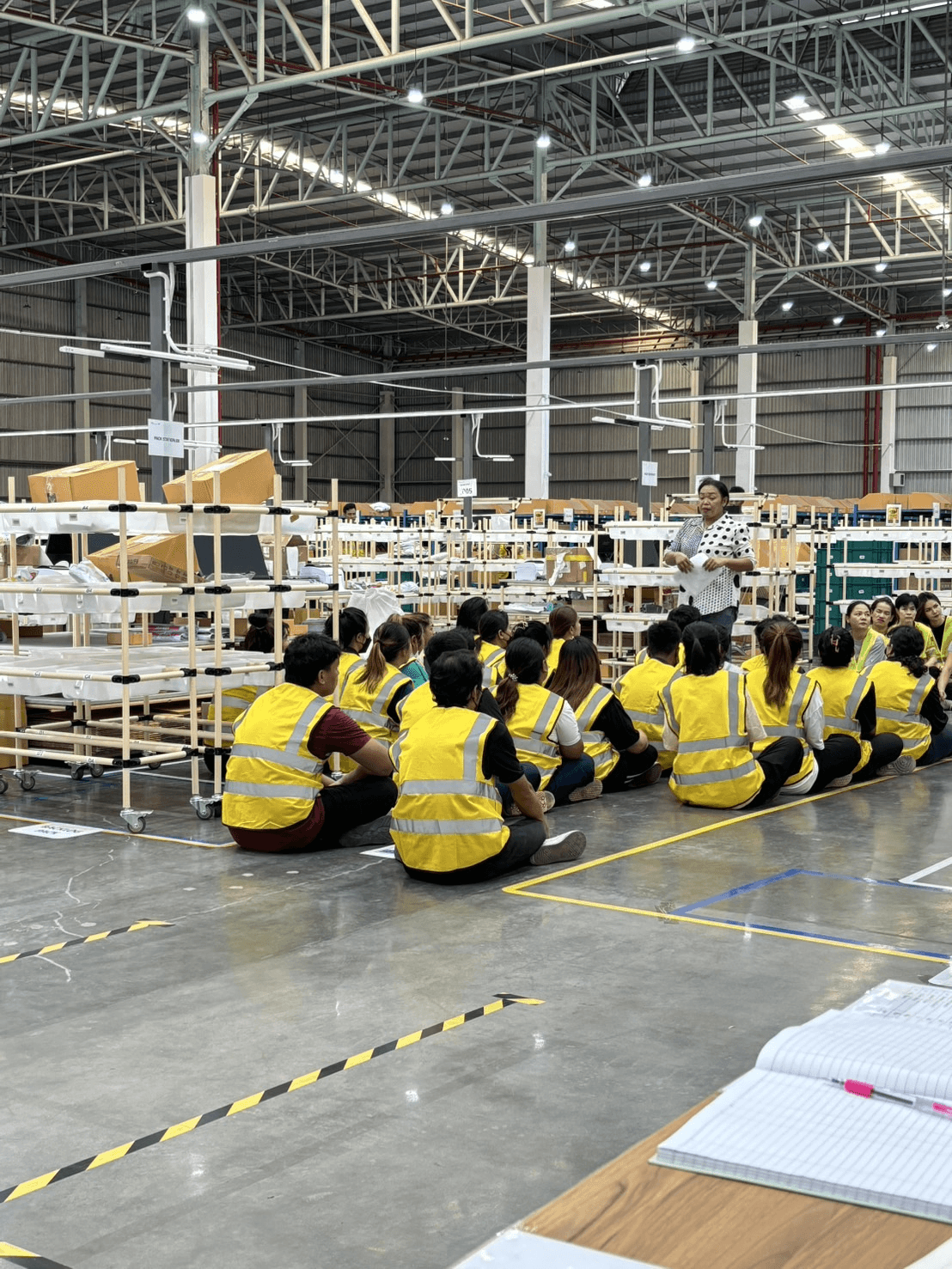 SMG warehouse workforce orientation